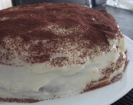 Kek Kalıbında Tiramisu