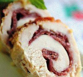 Pastırmalı Tavuk Sarma