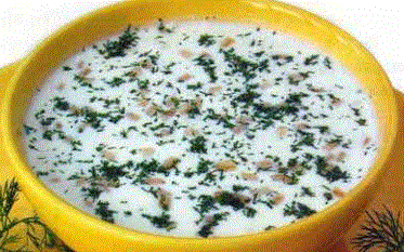 Ayran Aşı Çorbası