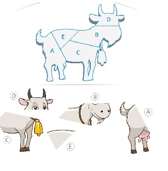 okul öncesi çocuklar için Puzzle çalışma sayfaları