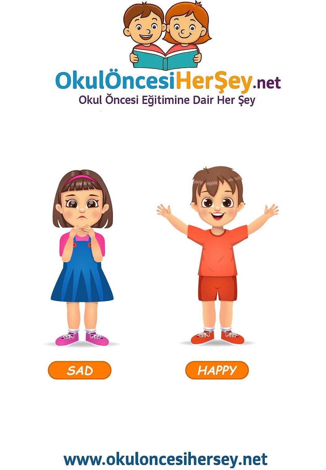 Çocuklar İçin   Zıt Kavramlar  