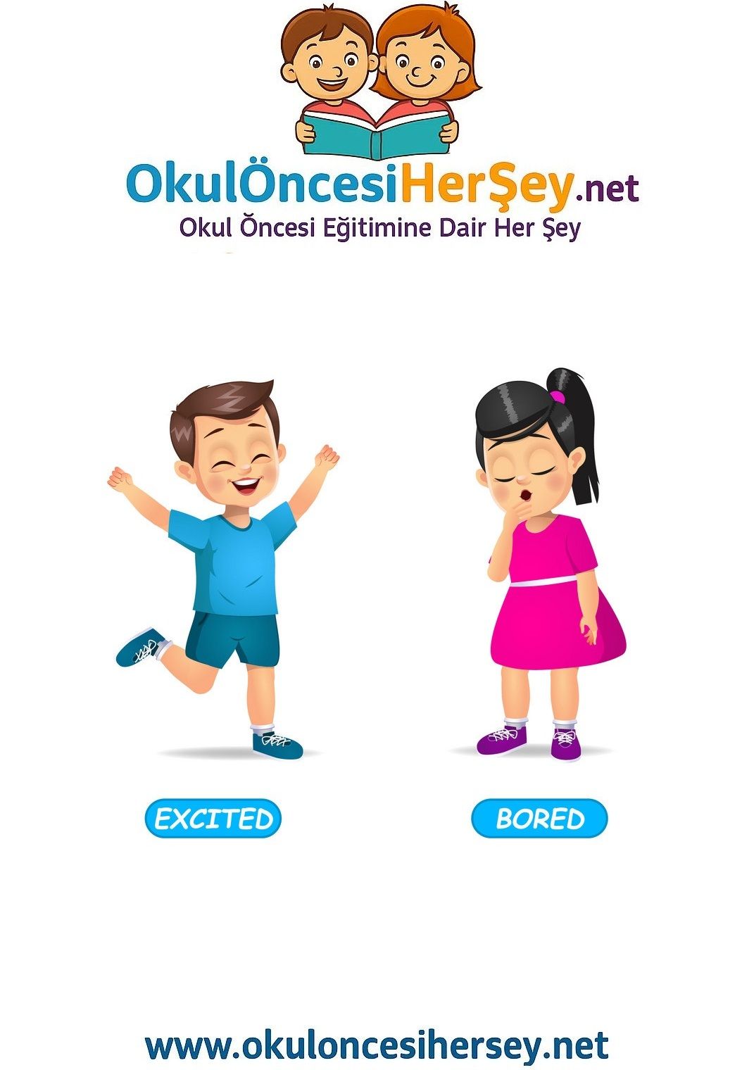 Çocuklar İçin   Zıt Kavramlar  