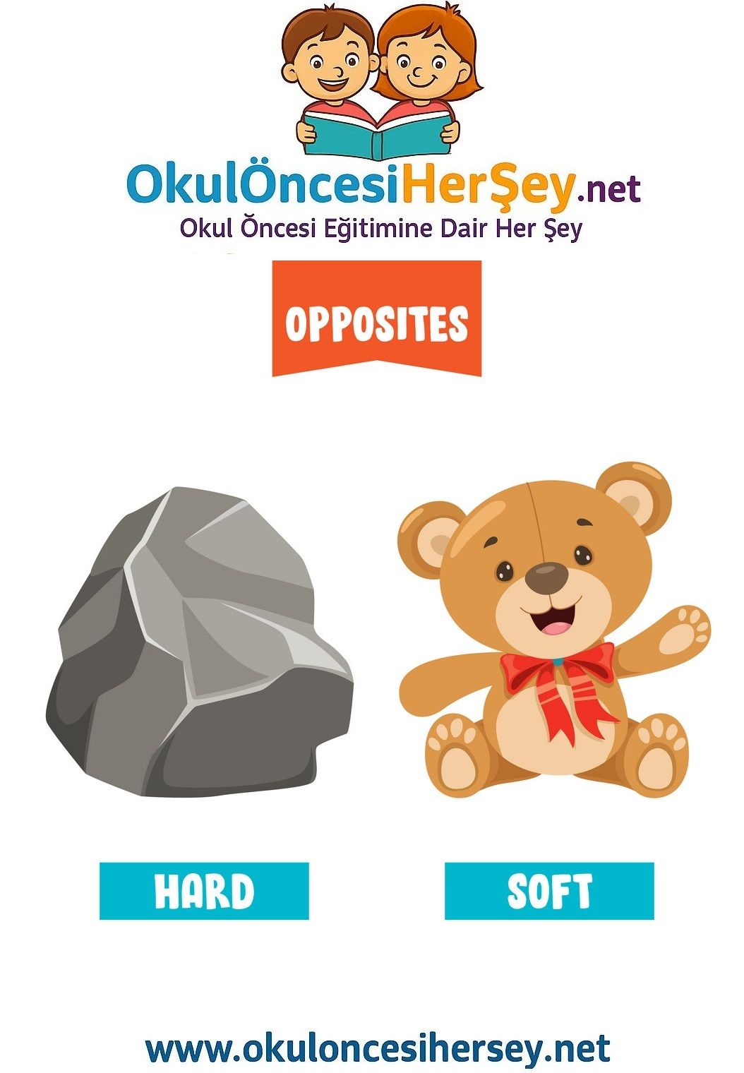 Çocuklar İçin   Zıt Kavramlar  