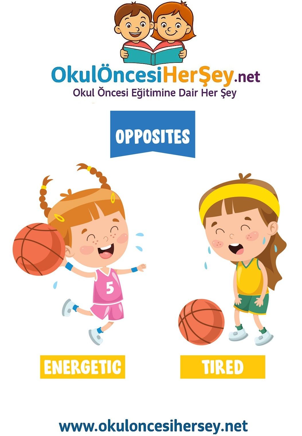 Çocuklar İçin   Zıt Kavramlar  
