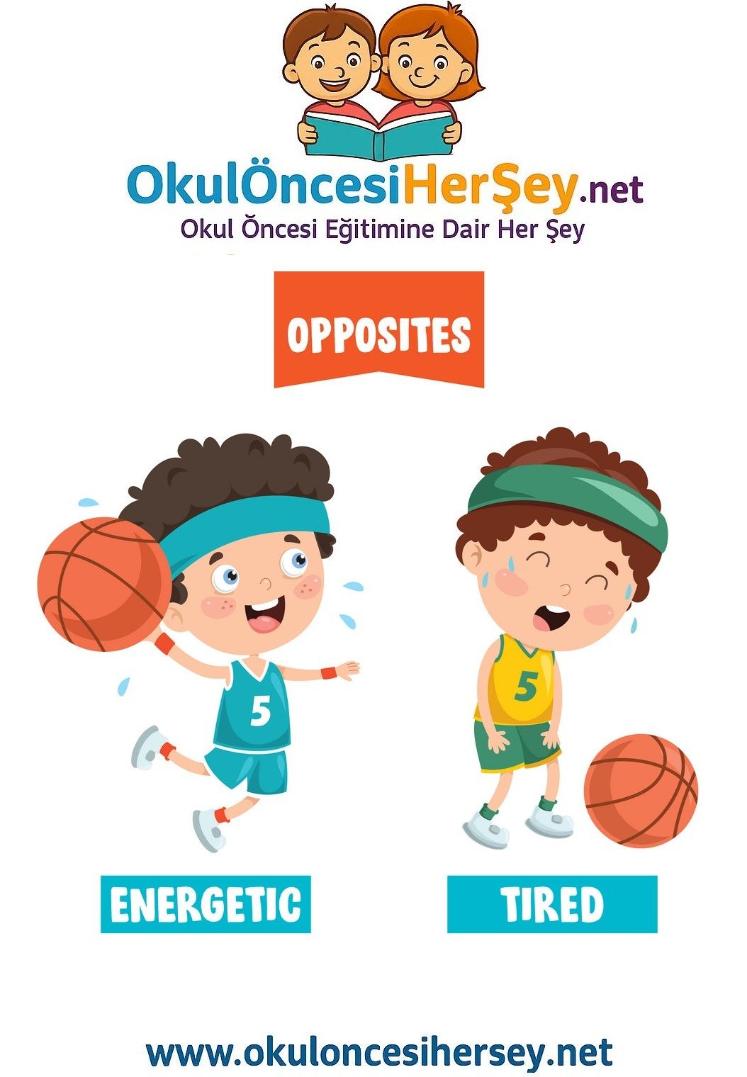 Çocuklar İçin   Zıt Kavramlar  