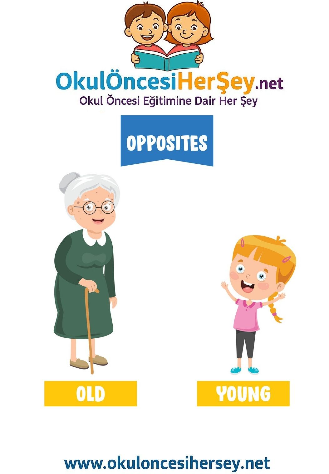 Çocuklar İçin   Zıt Kavramlar  