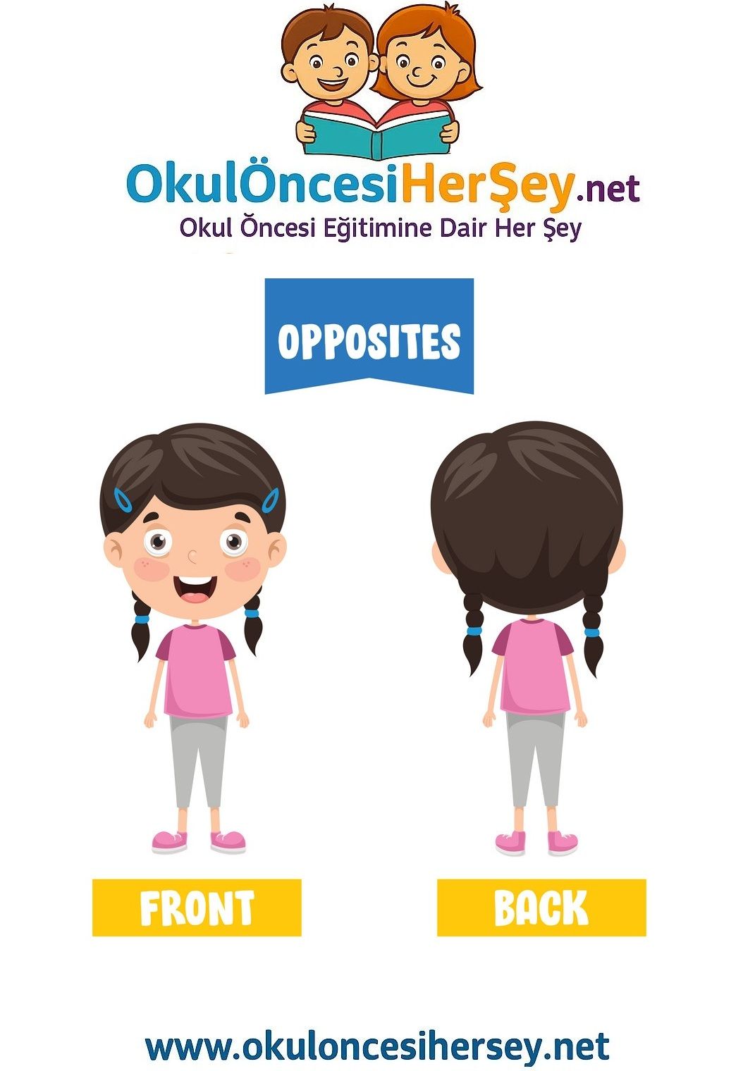 Çocuklar İçin   Zıt Kavramlar  