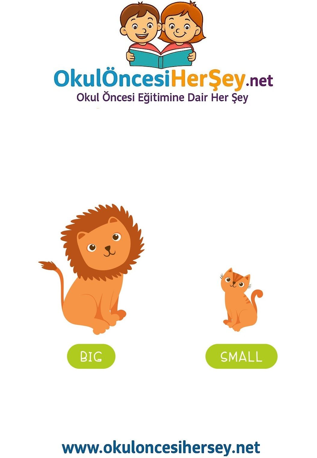 Çocuklar İçin   Zıt Kavramlar  