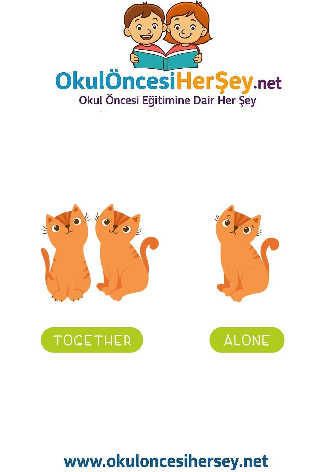 Çocuklar İçin   Zıt Kavramlar  