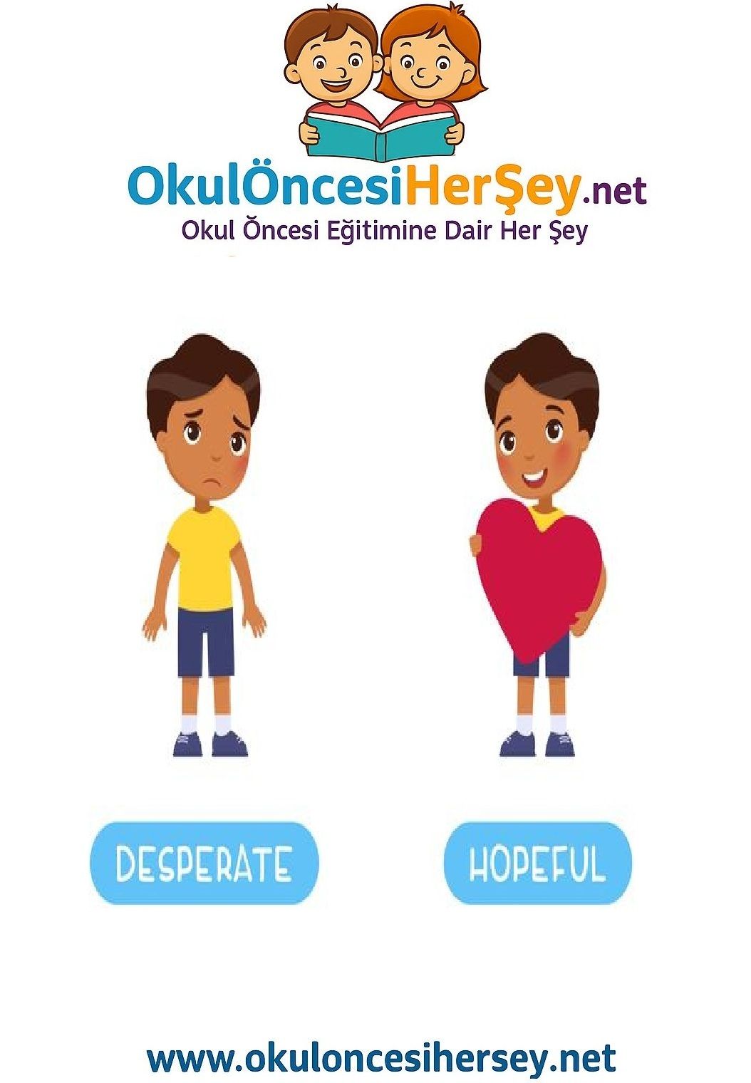 Çocuklar İçin   Zıt Kavramlar  