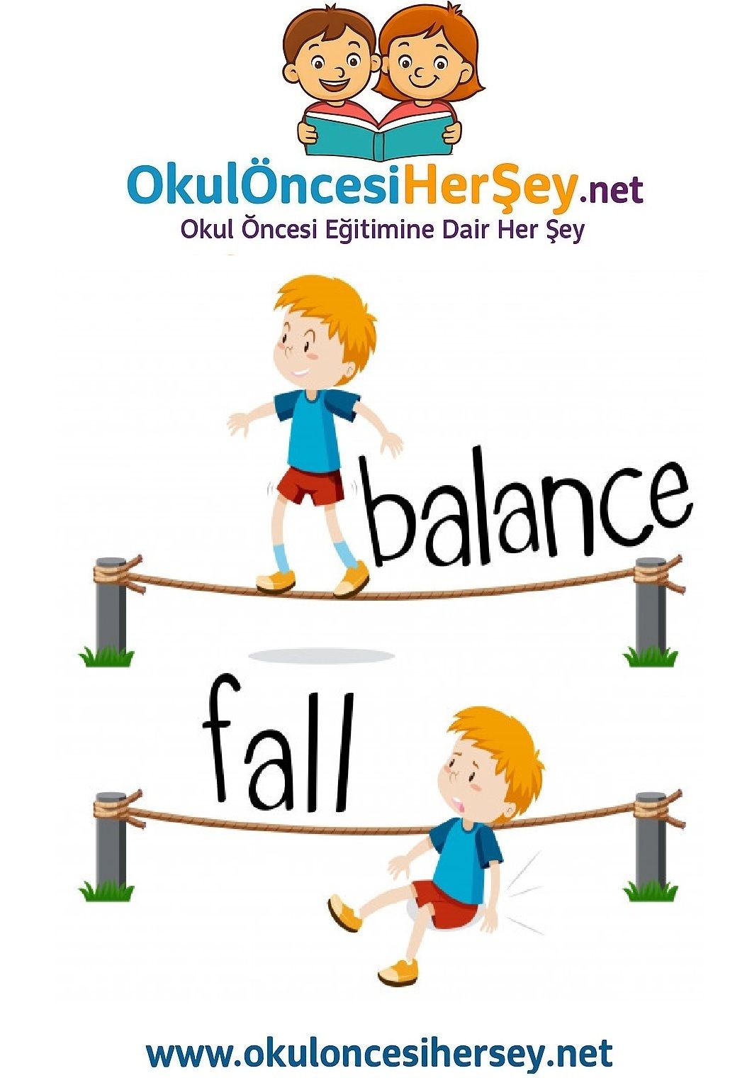 Çocuklar İçin   Zıt Kavramlar  