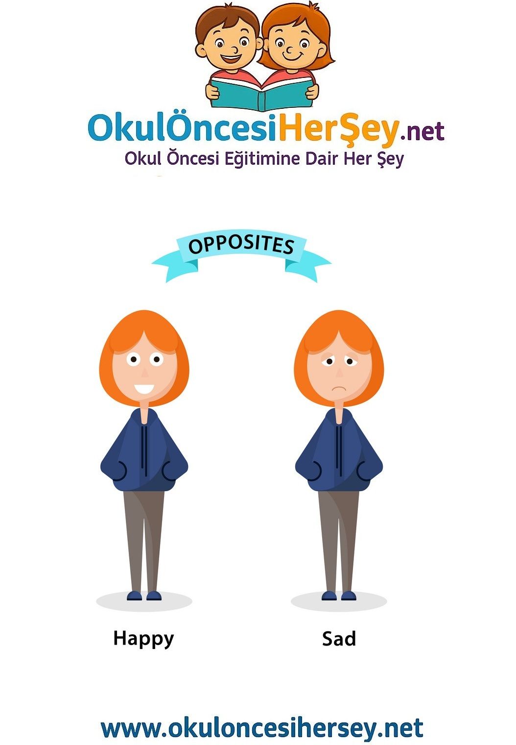 Çocuklar İçin   Zıt Kavramlar  