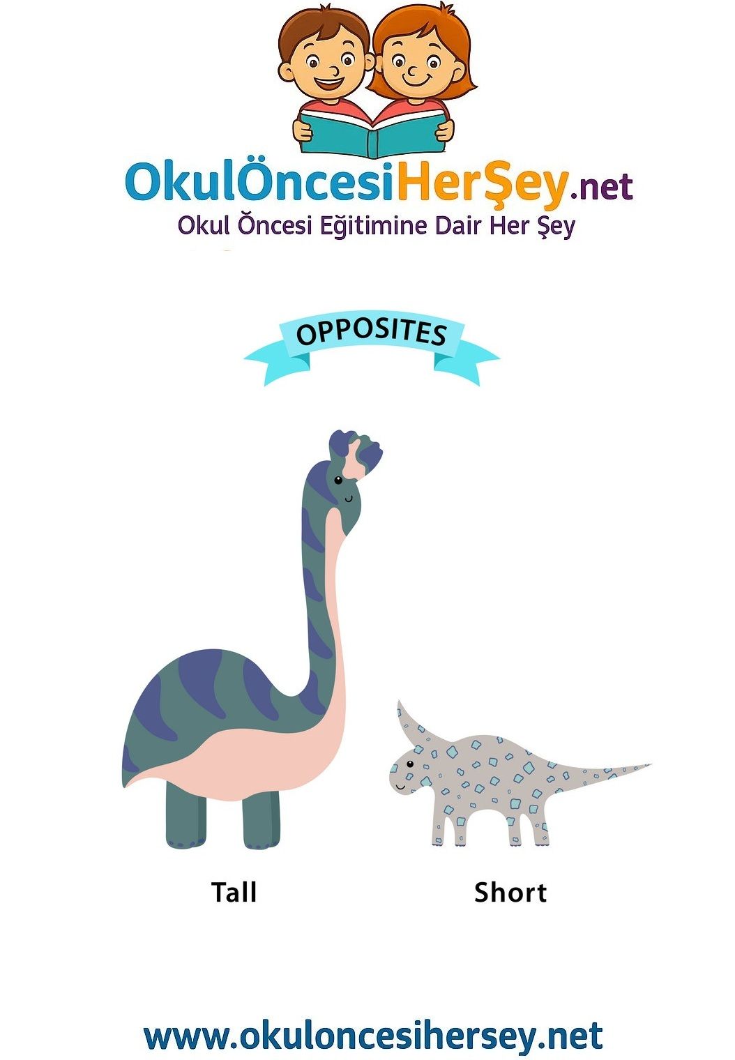 Çocuklar İçin   Zıt Kavramlar  
