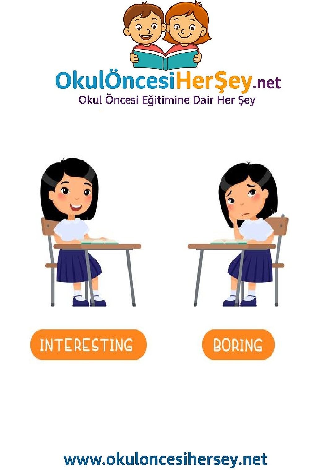 Çocuklar İçin   Zıt Kavramlar  