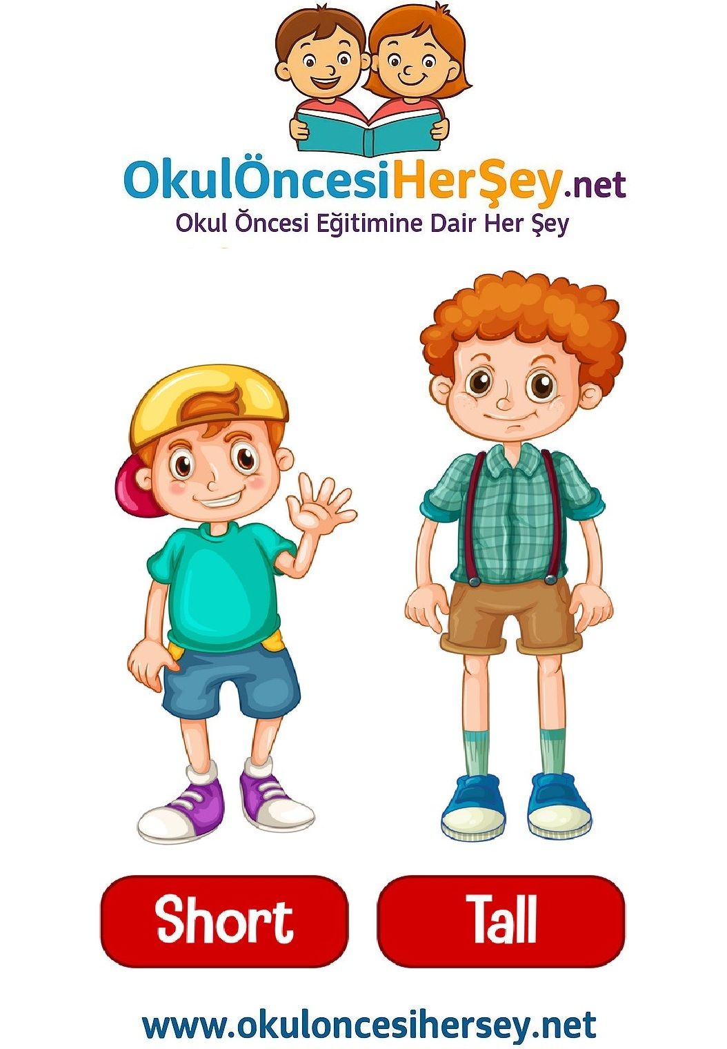 Çocuklar İçin   Zıt Kavramlar  