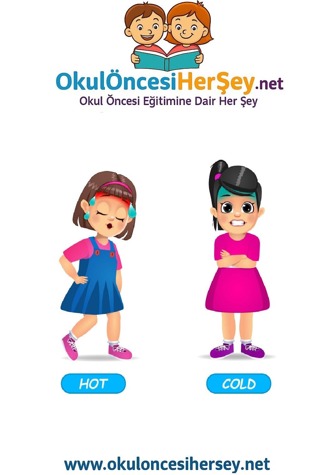 Çocuklar İçin   Zıt Kavramlar  