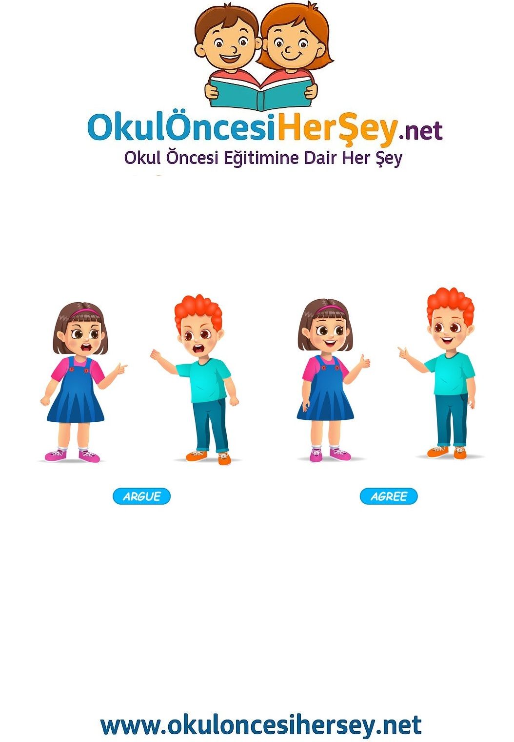 Çocuklar İçin   Zıt Kavramlar  