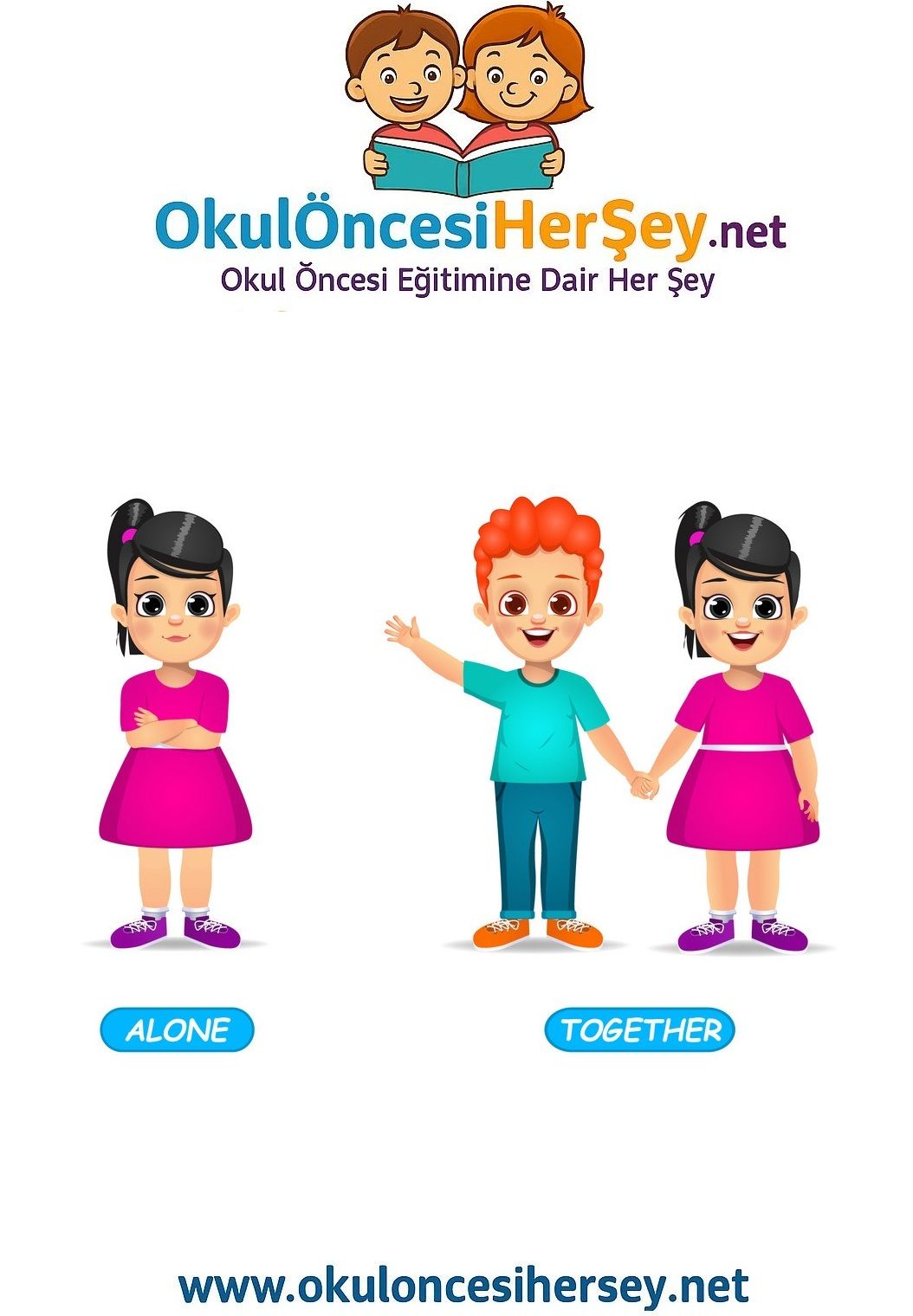 Çocuklar İçin   Zıt Kavramlar  