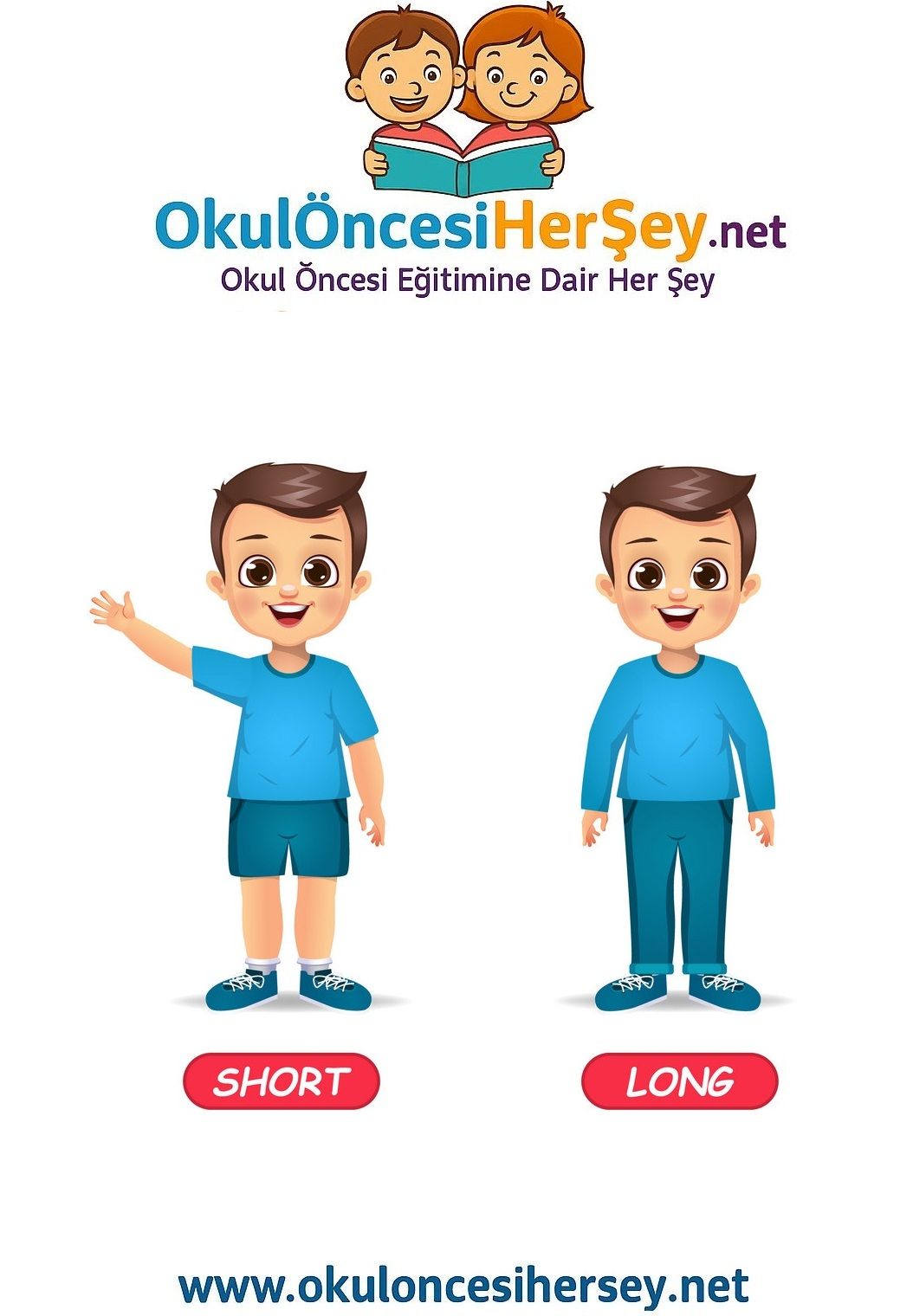 Çocuklar İçin   Zıt Kavramlar  