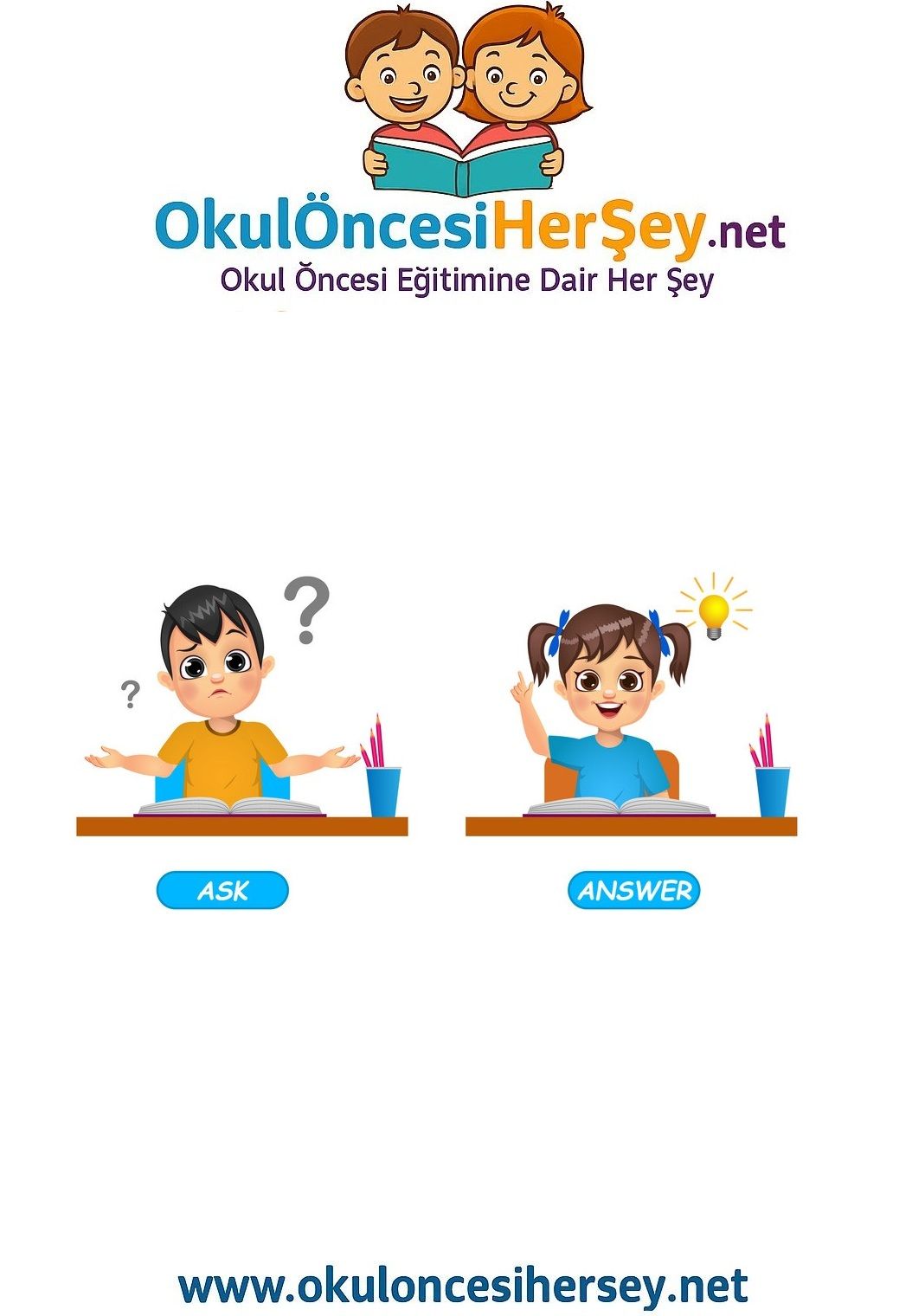 Çocuklar İçin   Zıt Kavramlar  