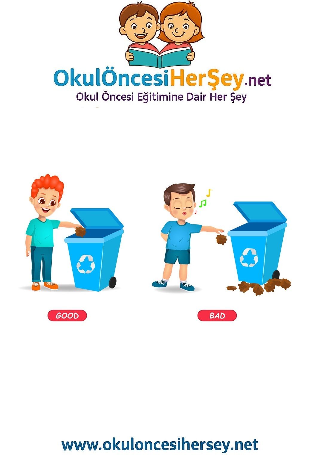 Çocuklar İçin   Zıt Kavramlar  