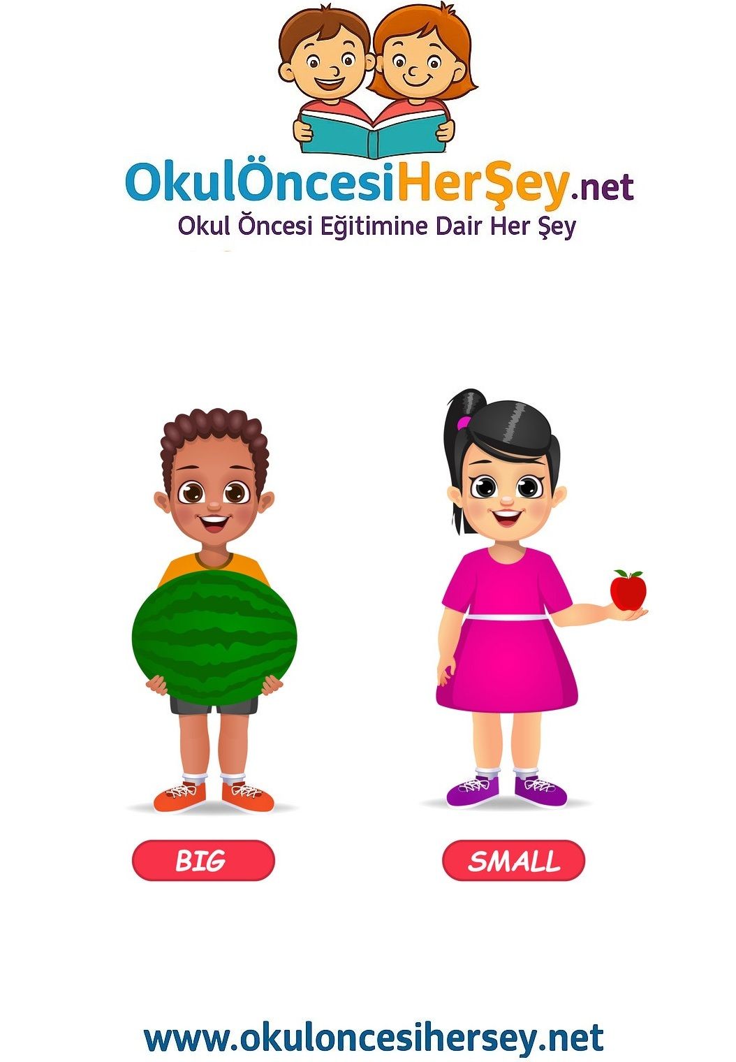 Çocuklar İçin   Zıt Kavramlar  