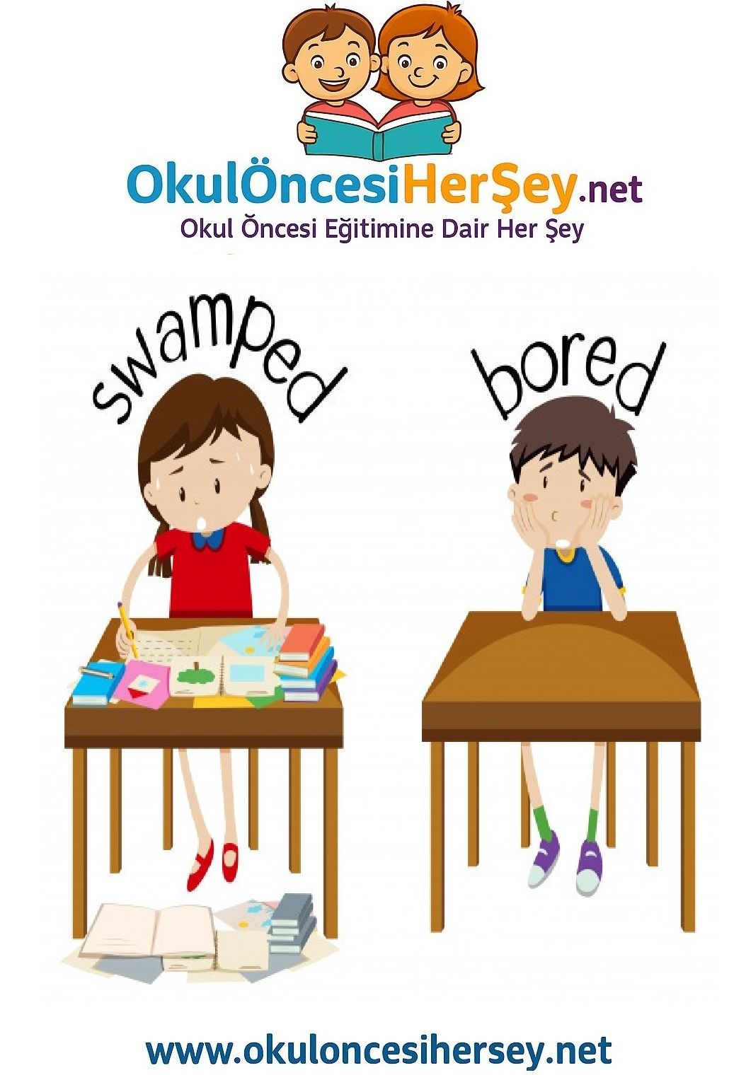 Çocuklar İçin   Zıt Kavramlar  