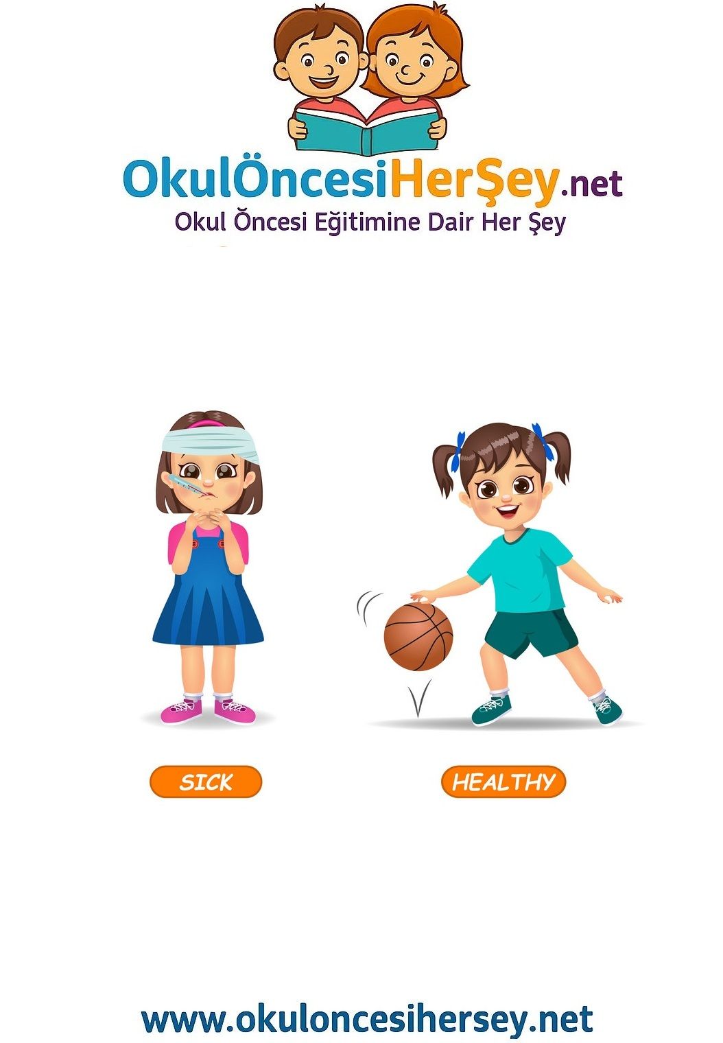 Çocuklar İçin   Zıt Kavramlar  