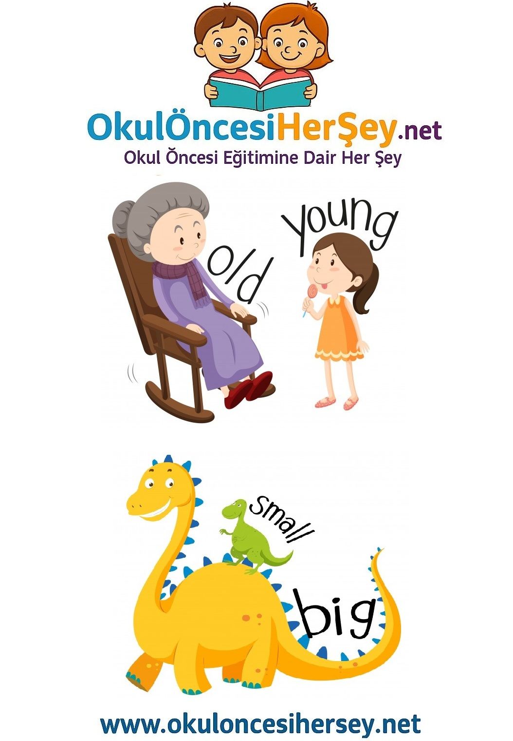 Çocuklar İçin   Zıt Kavramlar  