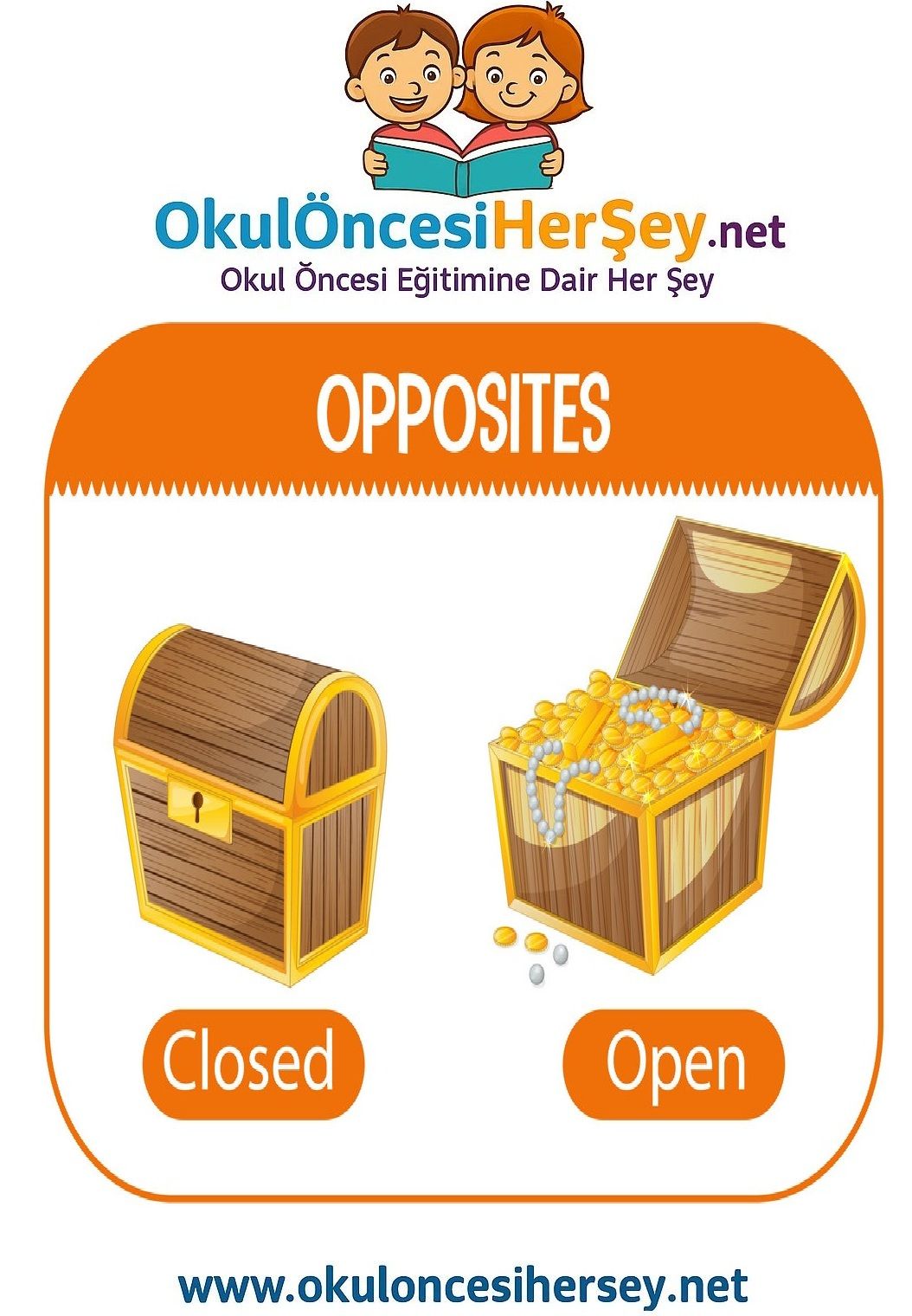 Çocuklar İçin   Zıt Kavramlar  
