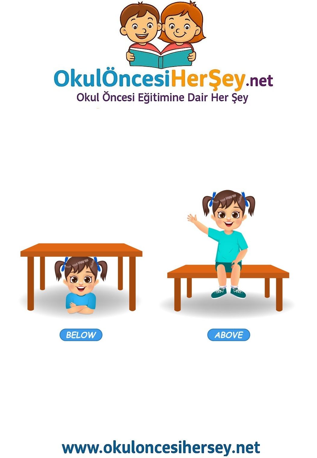 Çocuklar İçin   Zıt Kavramlar  