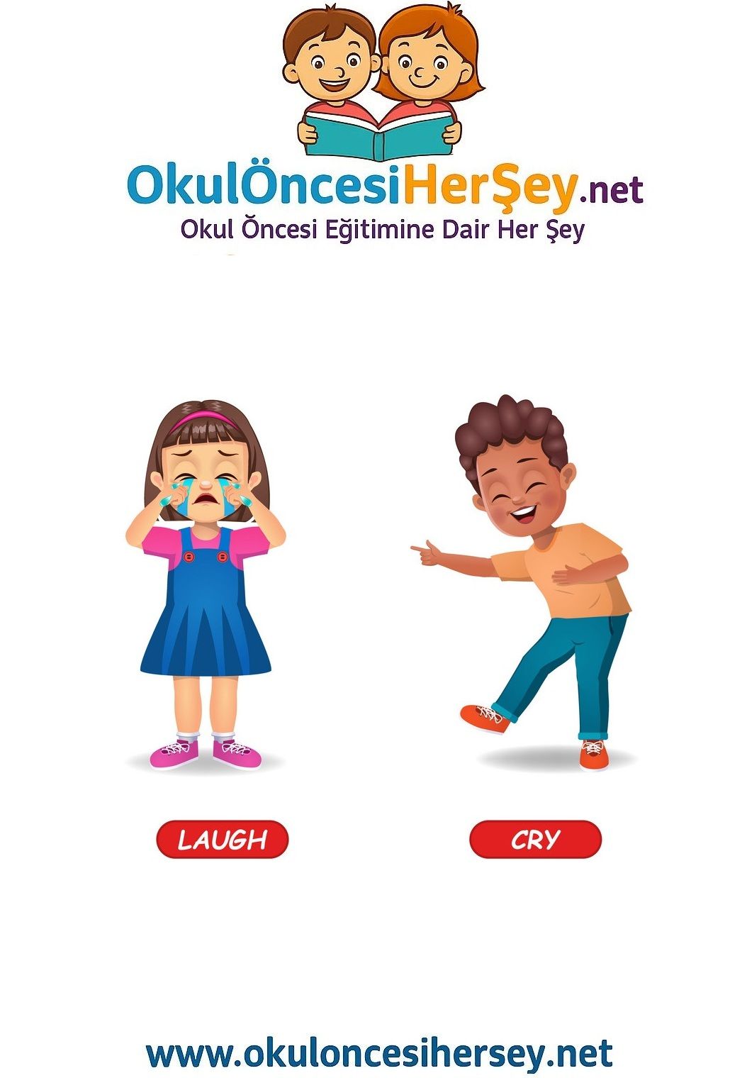 Çocuklar İçin   Zıt Kavramlar  