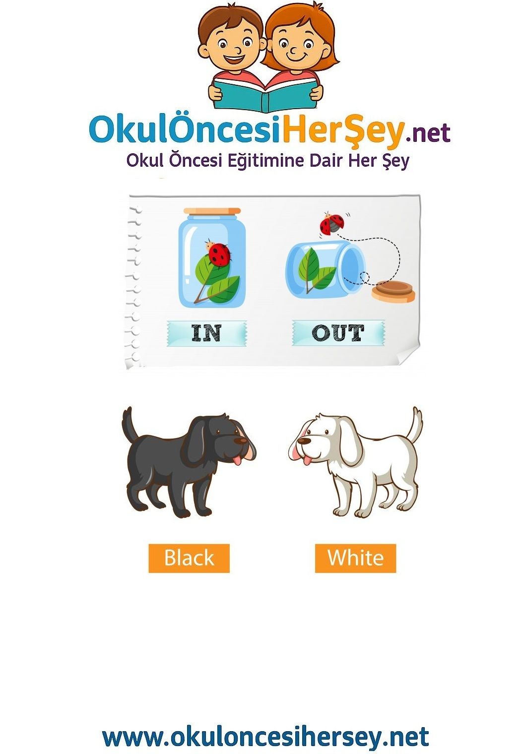 Çocuklar İçin   Zıt Kavramlar  