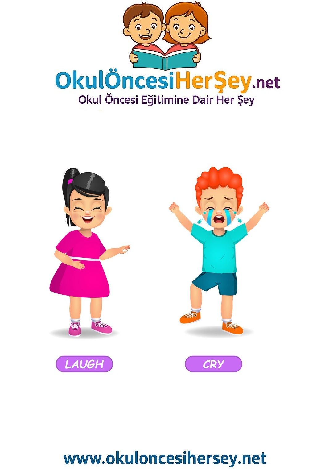 Çocuklar İçin   Zıt Kavramlar  