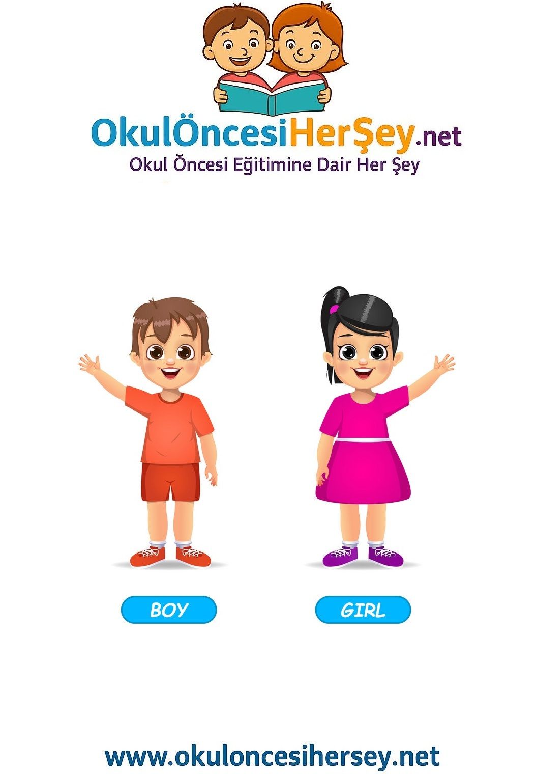 Çocuklar İçin   Zıt Kavramlar  