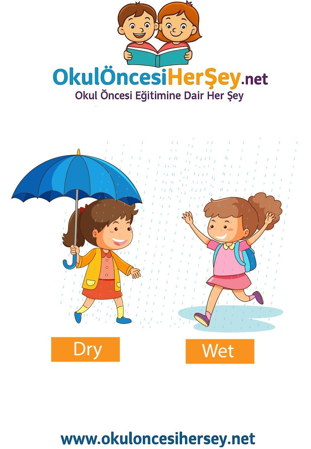 Çocuklar İçin   Zıt Kavramlar  