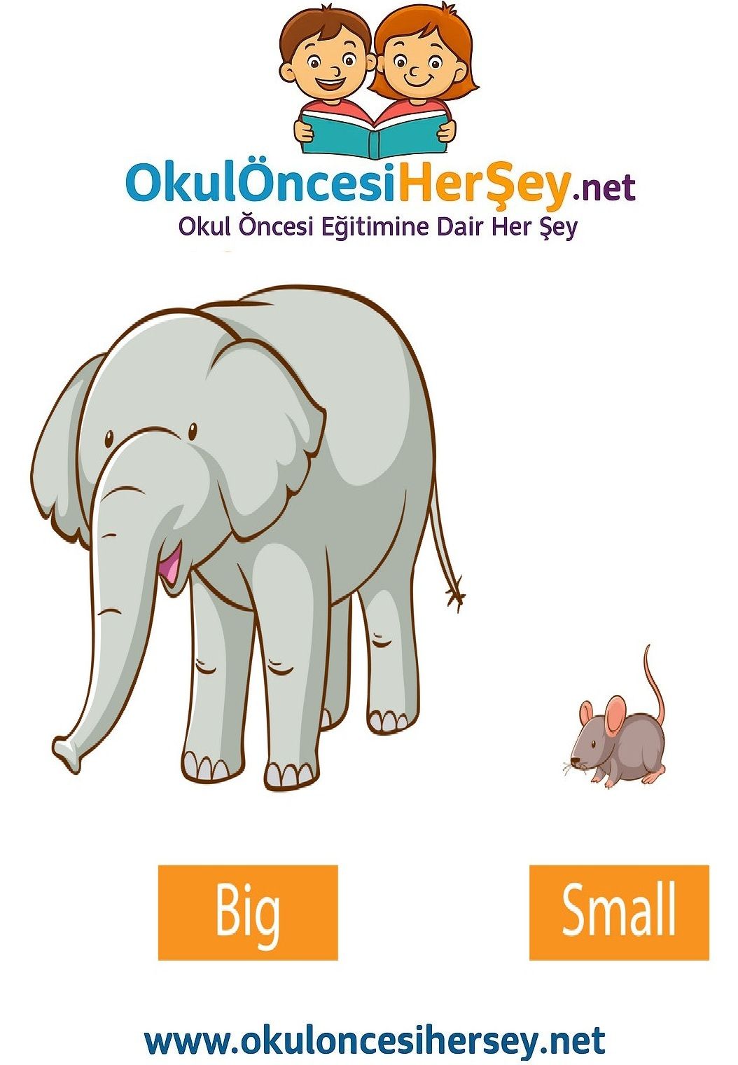 Çocuklar İçin   Zıt Kavramlar  