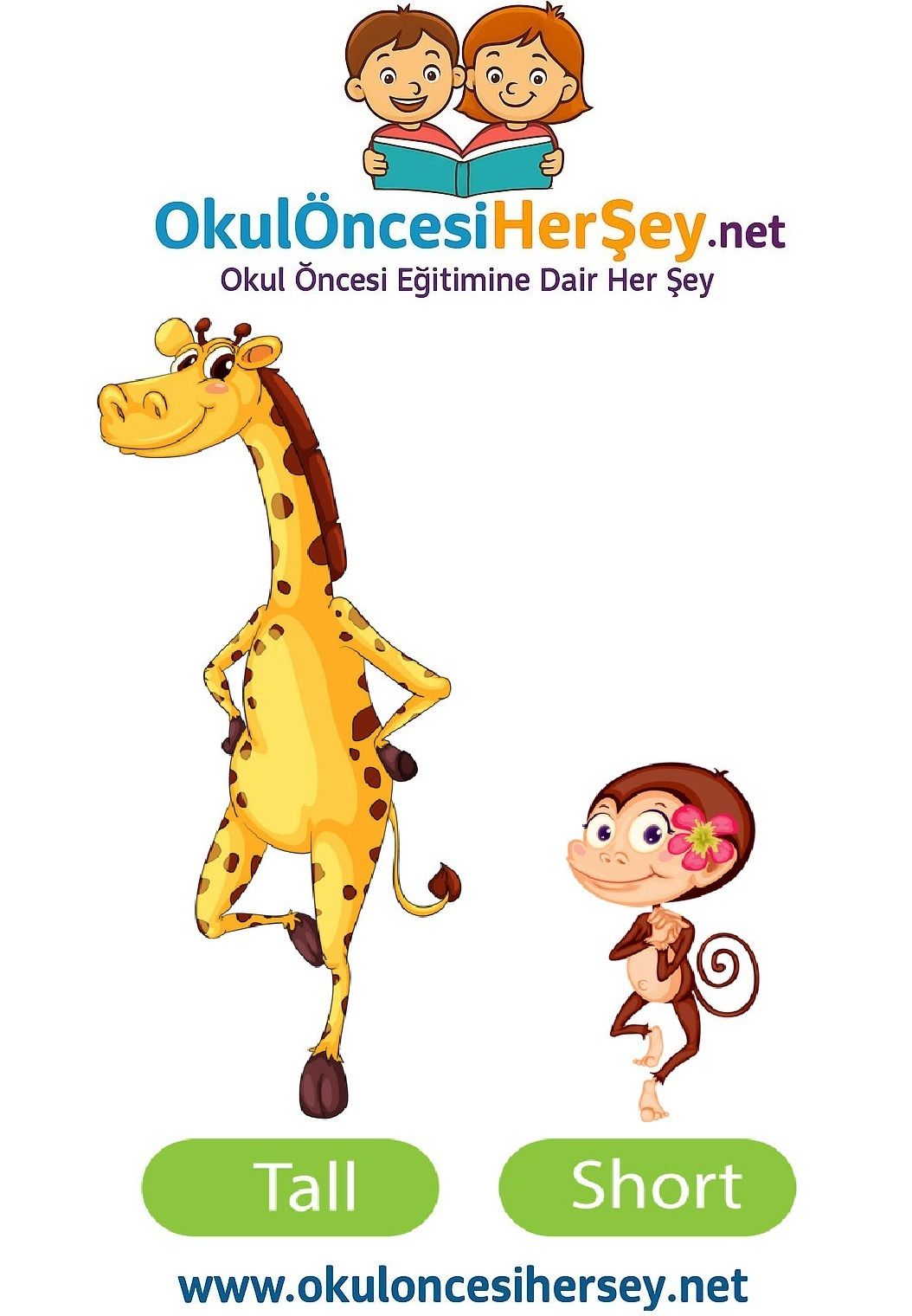 Çocuklar İçin   Zıt Kavramlar  