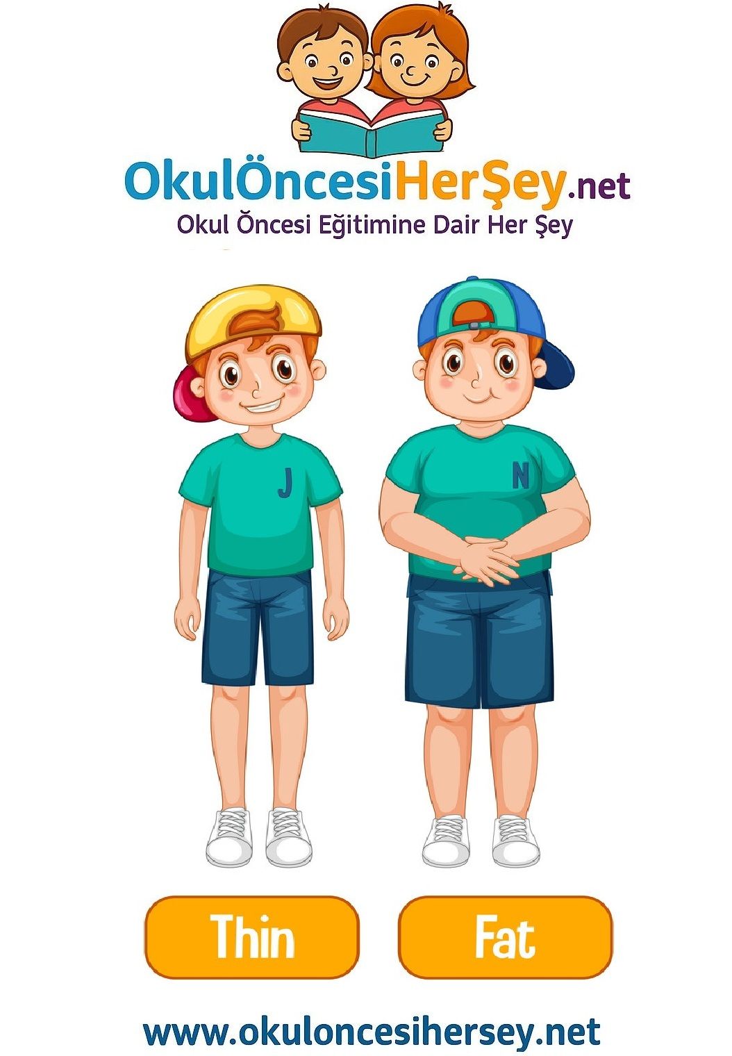 Çocuklar İçin   Zıt Kavramlar  