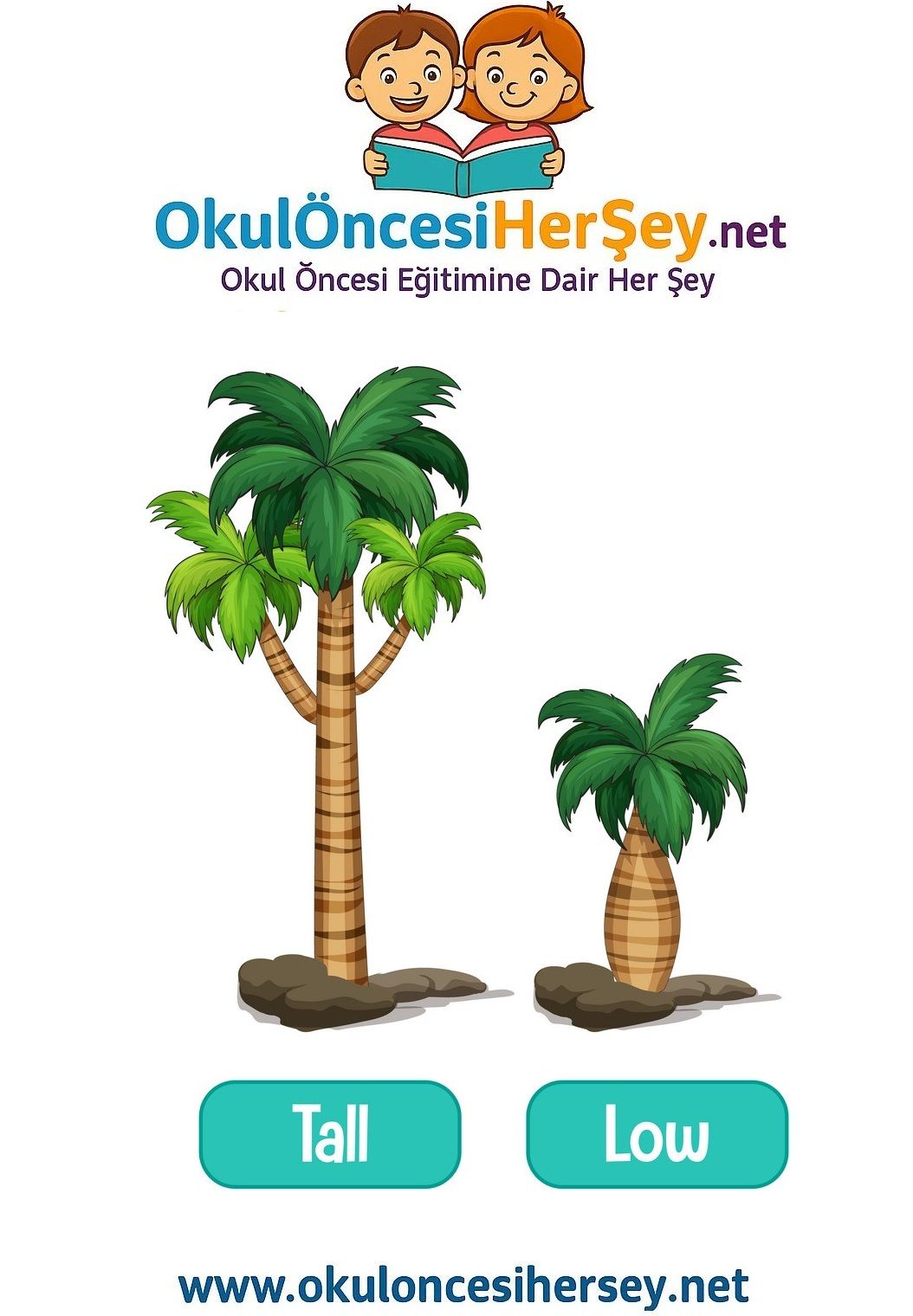 Çocuklar İçin   Zıt Kavramlar  