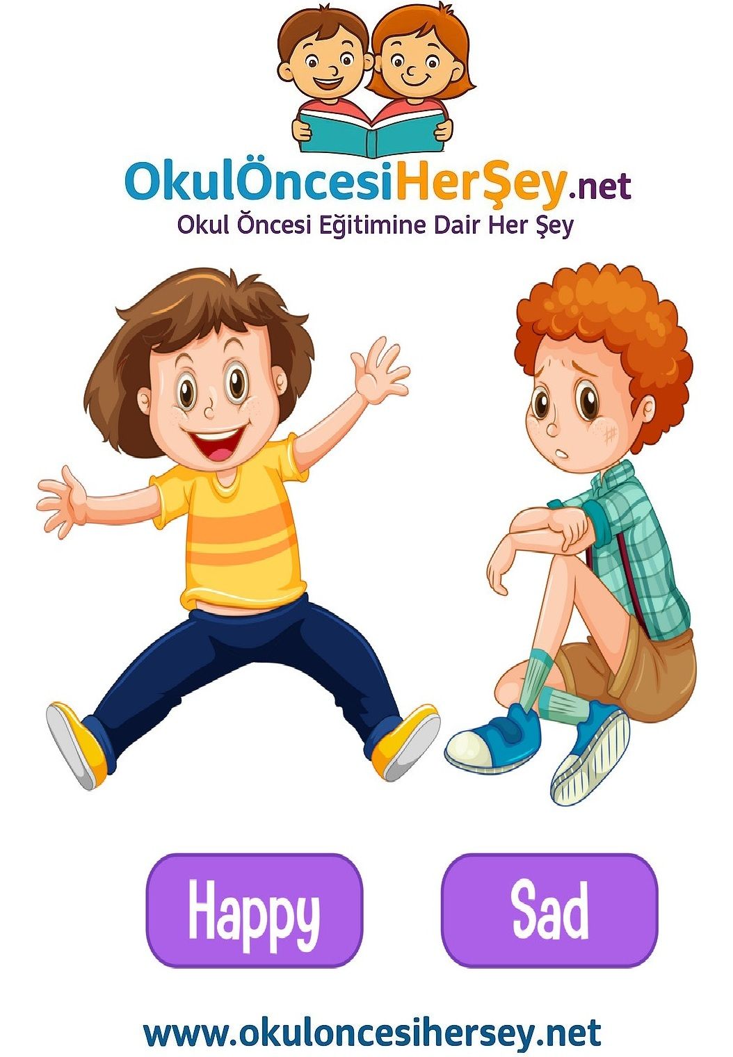 Çocuklar İçin   Zıt Kavramlar  