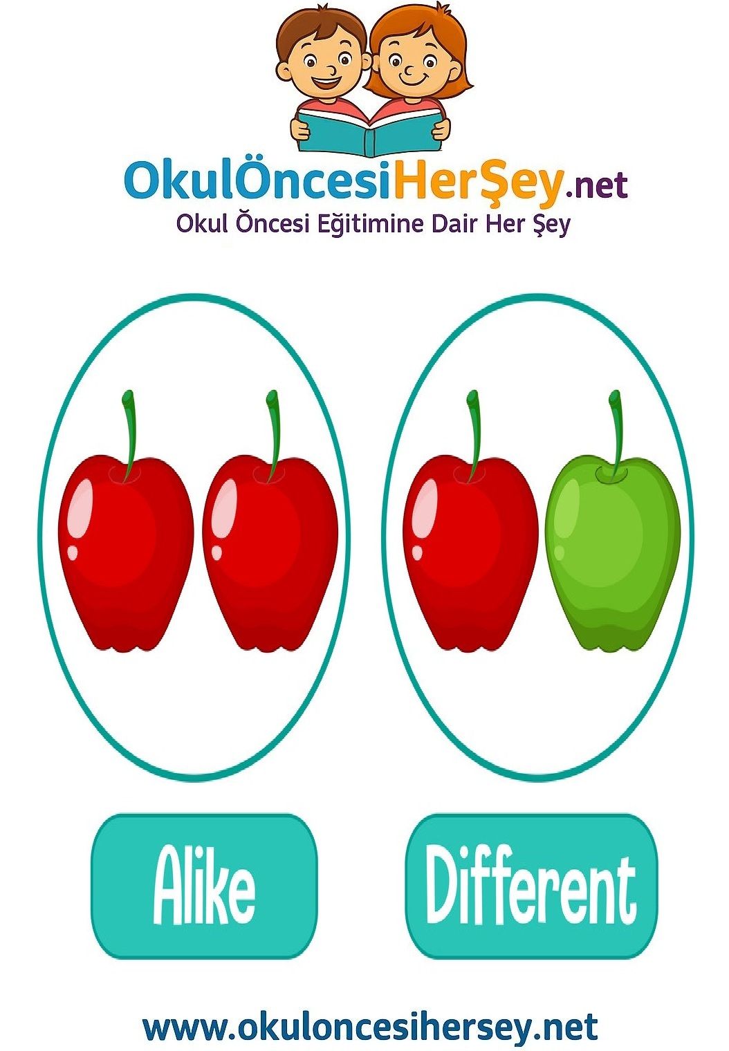 Çocuklar İçin   Zıt Kavramlar  