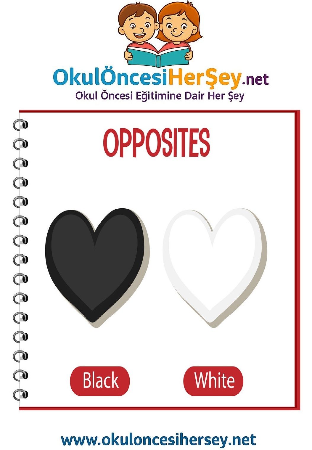 Çocuklar İçin   Zıt Kavramlar  
