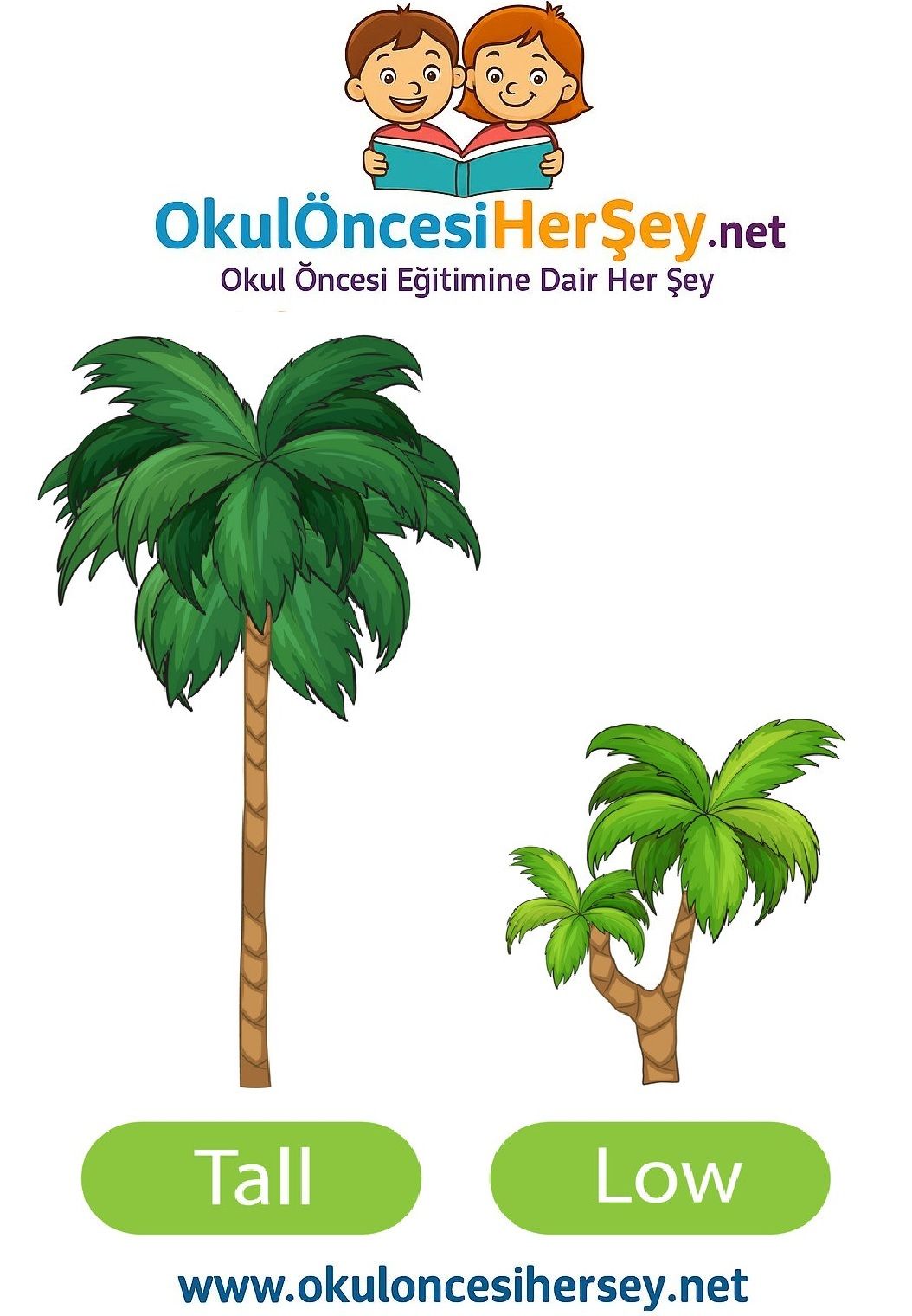 Çocuklar İçin   Zıt Kavramlar  