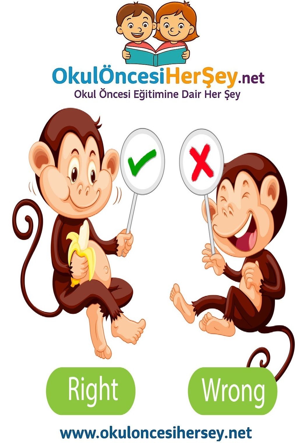 Çocuklar İçin   Zıt Kavramlar  