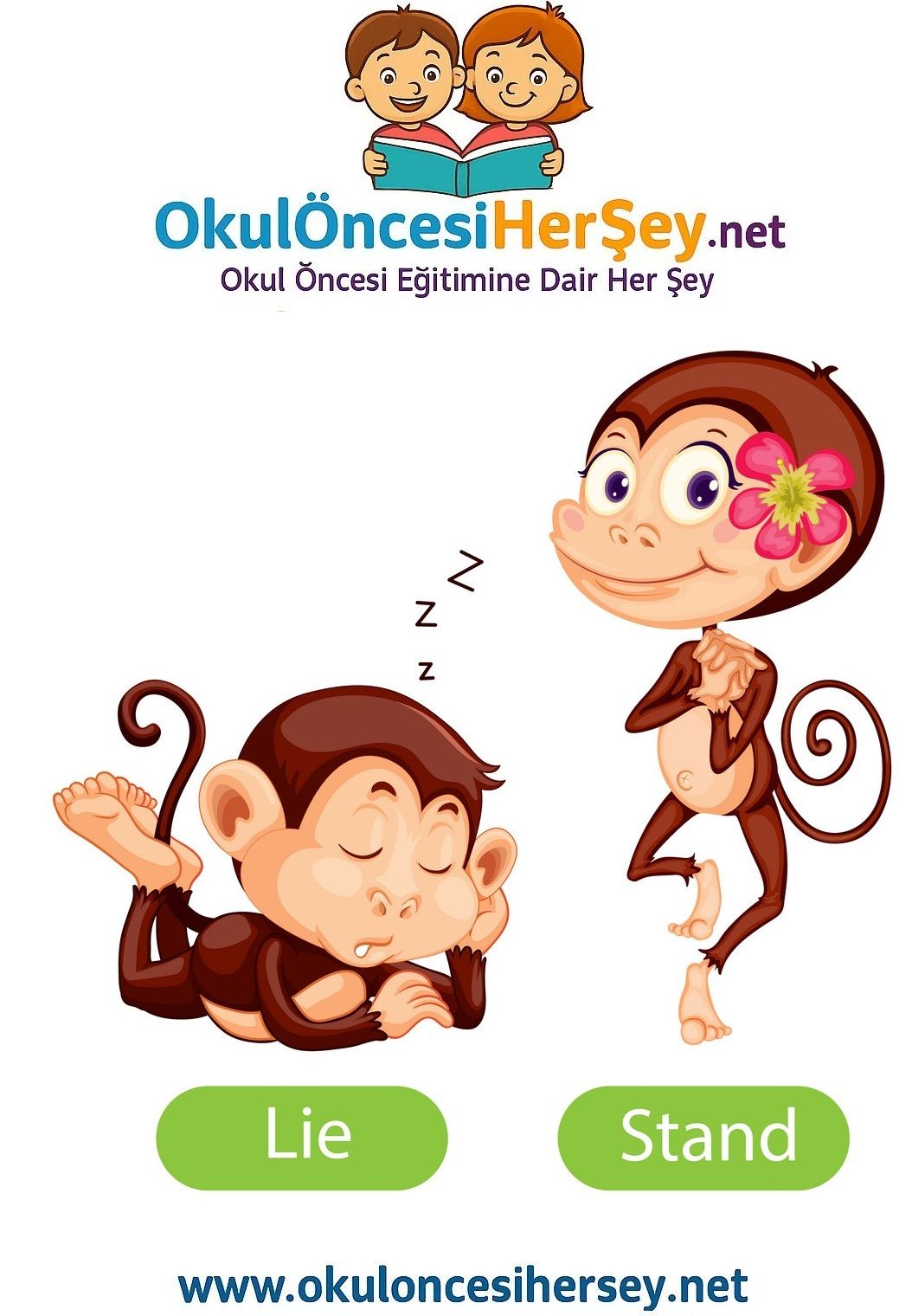 Çocuklar İçin   Zıt Kavramlar  