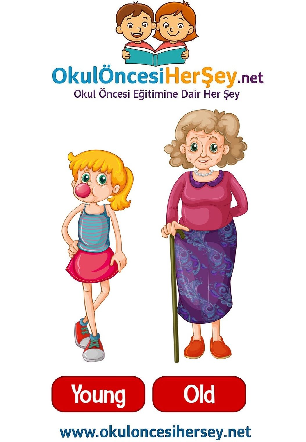 Çocuklar İçin   Zıt Kavramlar  