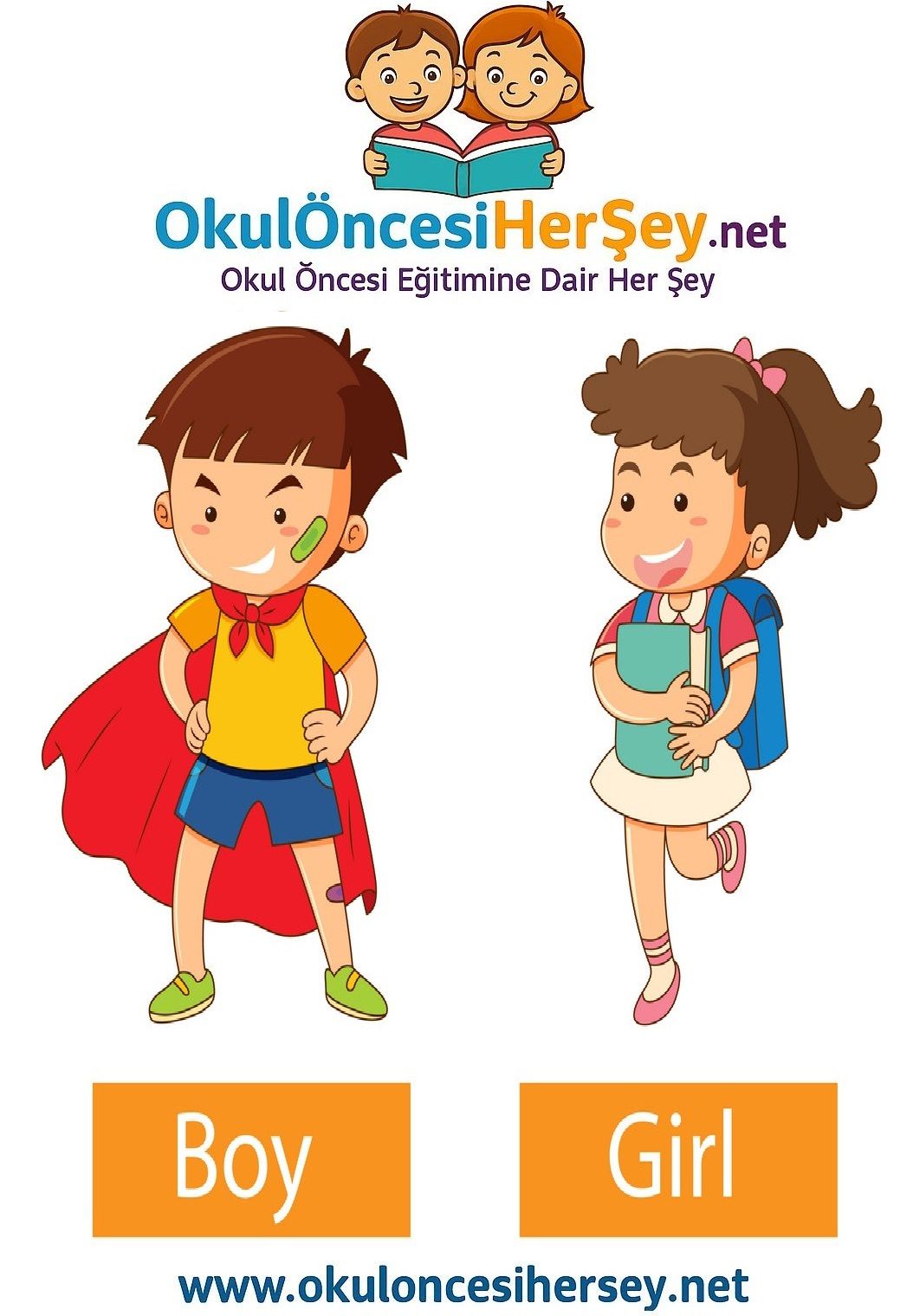 Çocuklar İçin   Zıt Kavramlar  