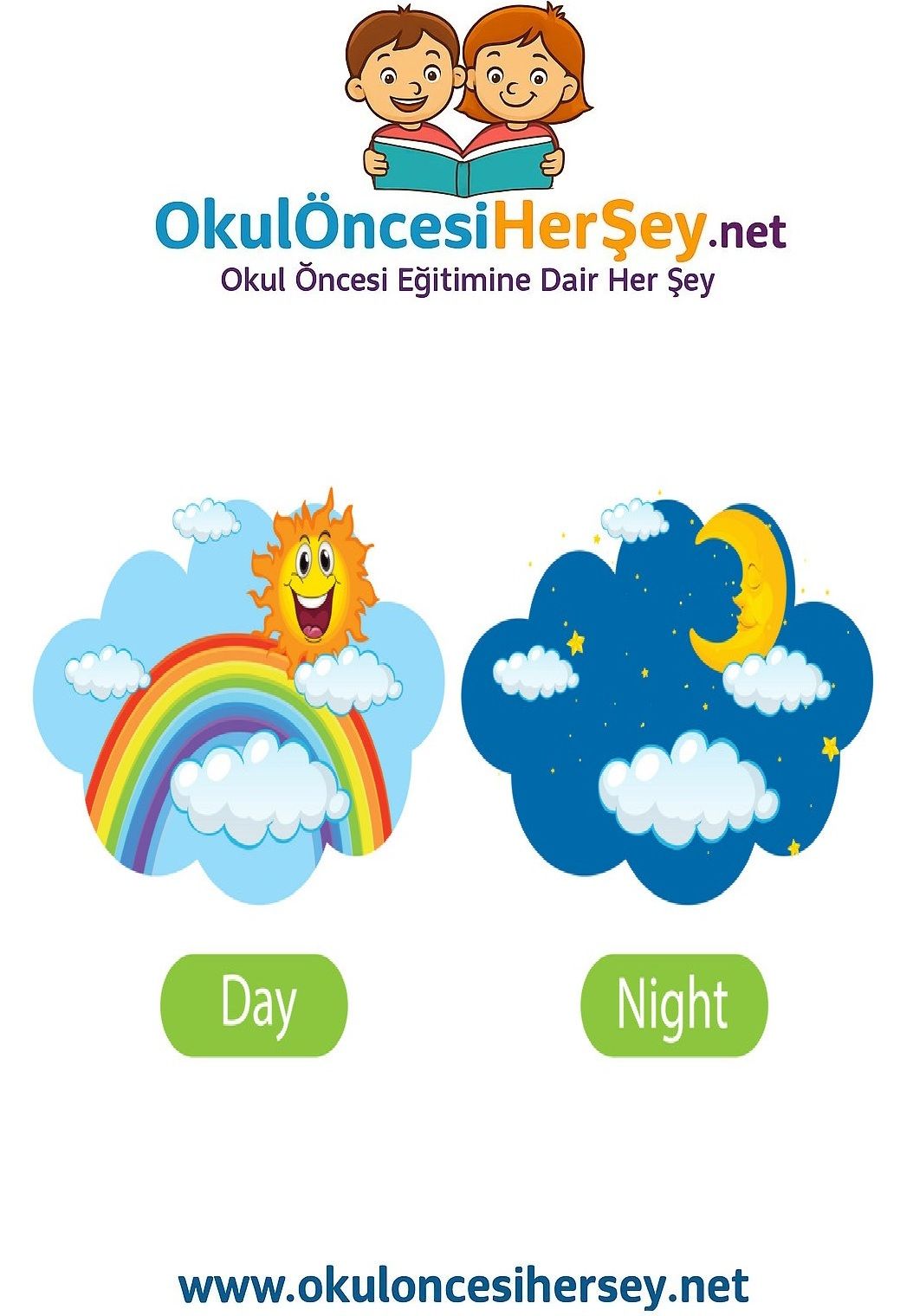 Çocuklar İçin   Zıt Kavramlar  