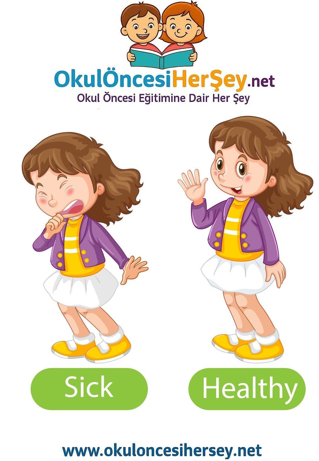 Çocuklar İçin   Zıt Kavramlar  